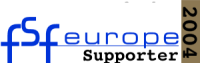 [Unterstützer der FSF Europe]